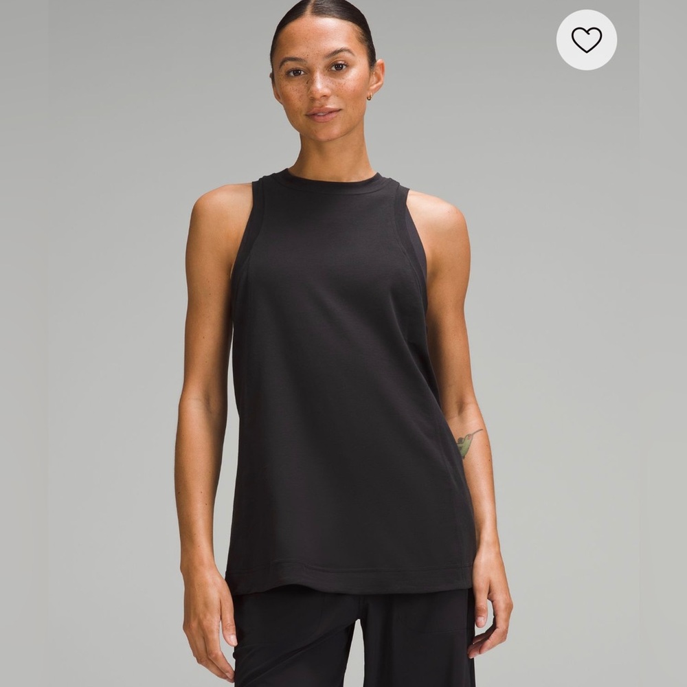 Lululemon Black Long Cotton Crewneck
Tank Top